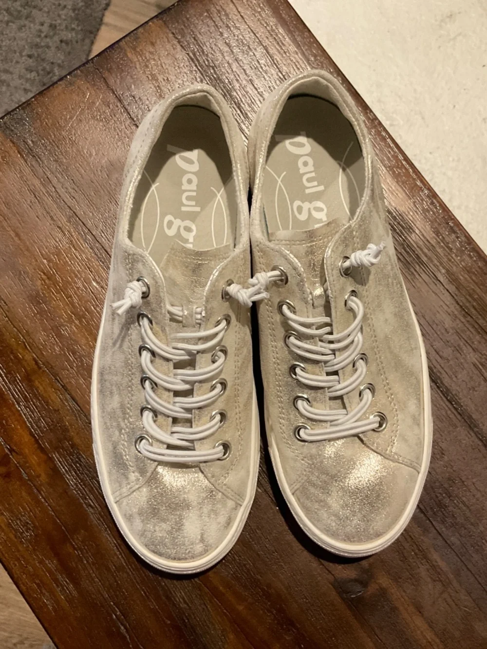 Paul Green Hadley Mineral Metallic Sneaker Size UK 5 / US 7.5